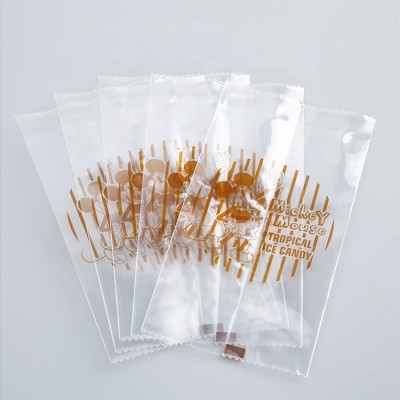 Custom Printed LOGO High Quality Packaging Bags Transparent Cookie Opp Bag