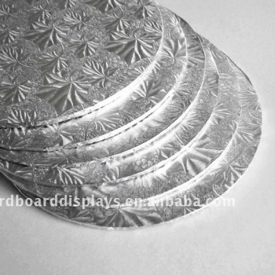 Factory Baking Paper Foil Covered Corrugated Cake Board