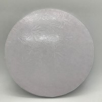 white cake drum 1/2 thick cake board